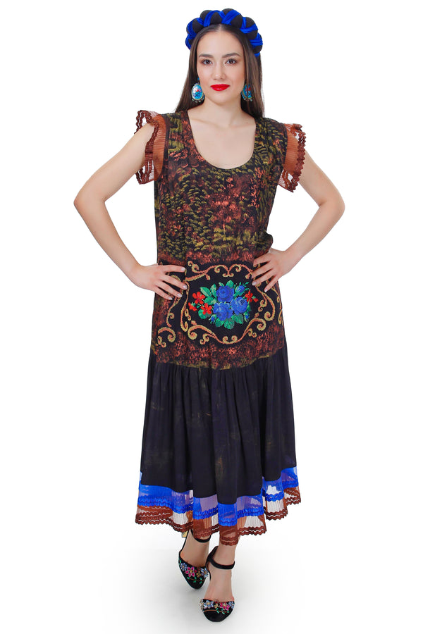 Rochie pictata manual FR-51