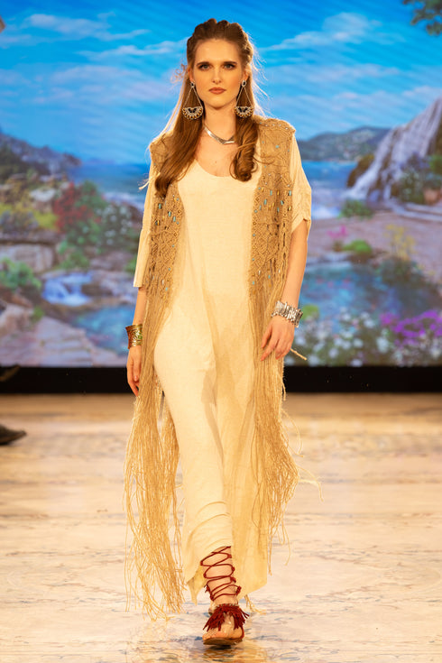 Rochie si vesta din snur S41