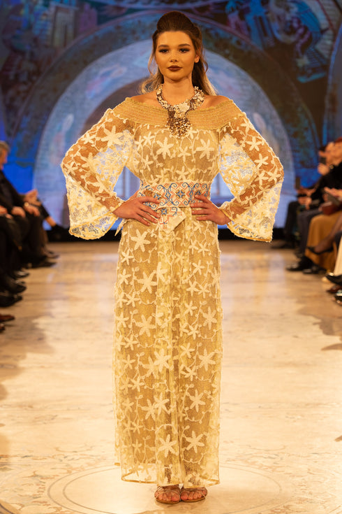 Rochie tule bodat S44