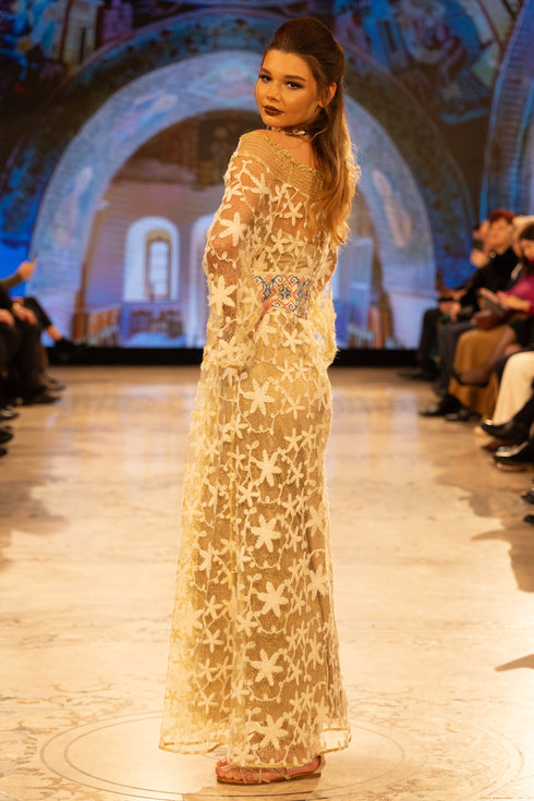 Rochie tule bodat S44