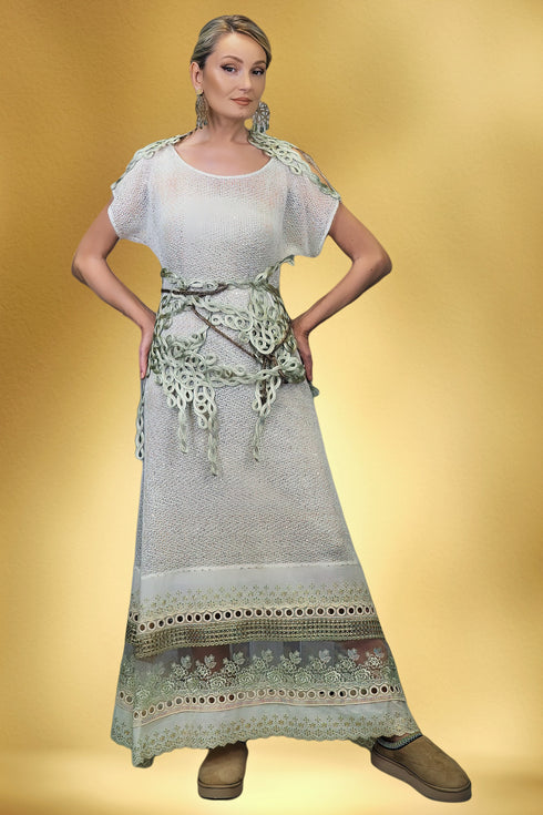 Rochie tricot paietat S52