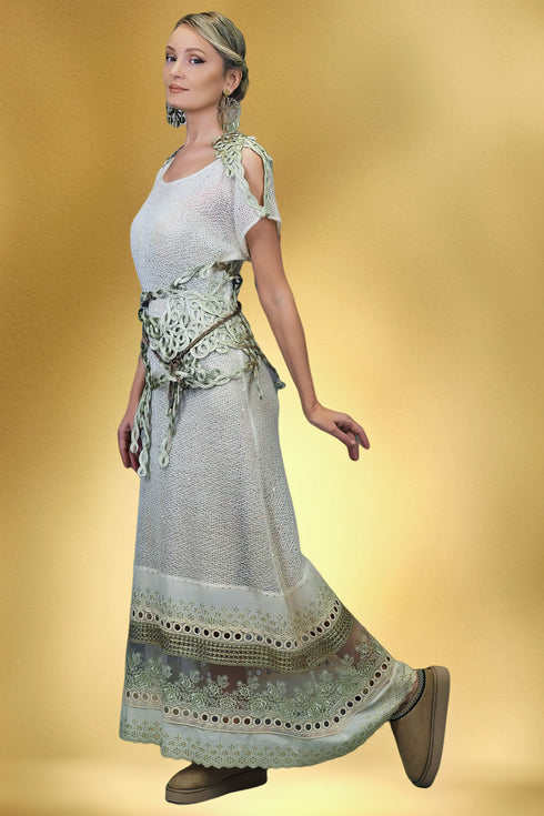 Rochie tricot paietat S52