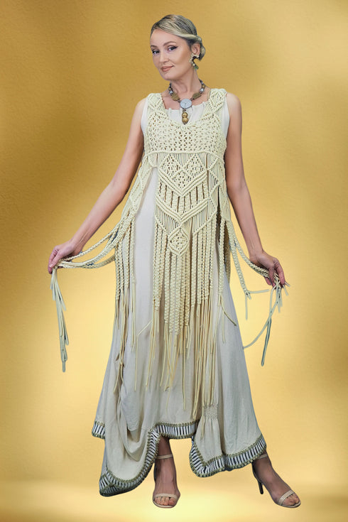 Rochie tricotata manual S39