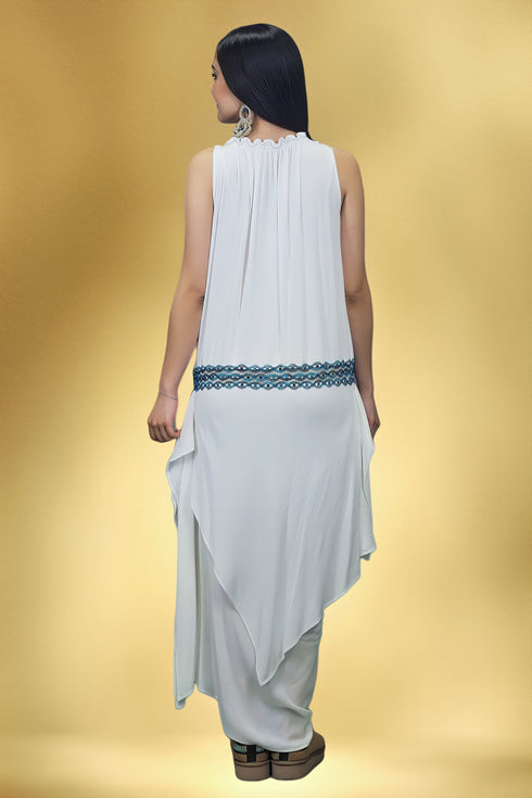 Rochie viscoza brodata S68