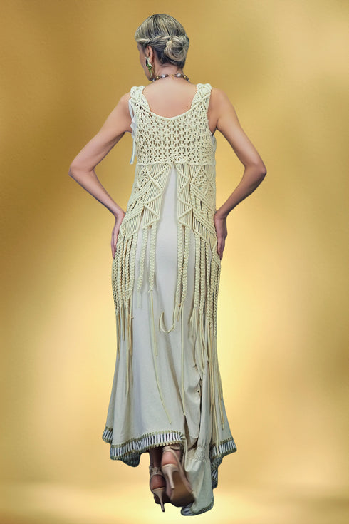 Rochie tricotata manual S39