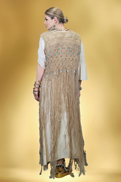 Rochie si vesta din snur S41