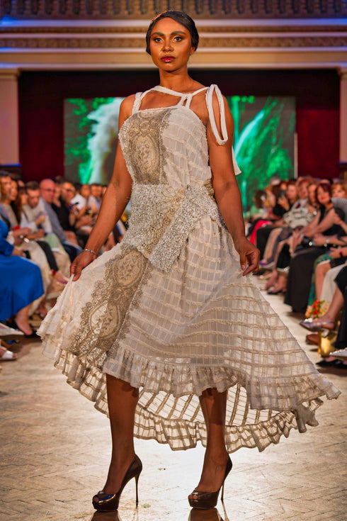 Rochie viscoza si dantela – CTN-45