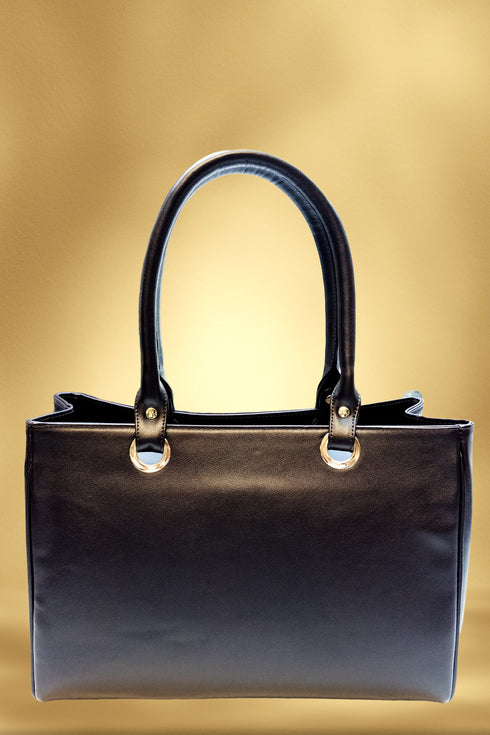 Geanta piele si catifea pictata manual – cod produs LP134