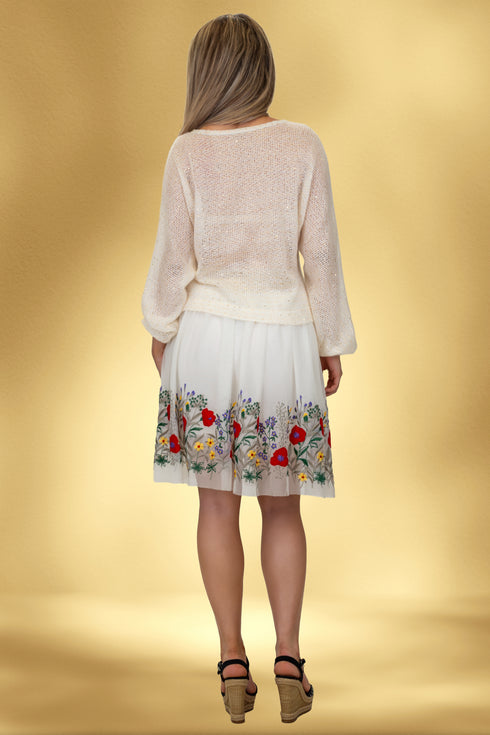 Fusta tull brodat – CTN-35