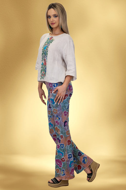 Bluza brodata manual CTN-1