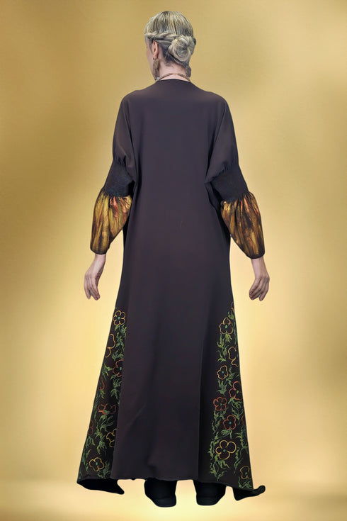 Rochie elegantă pictată manual S23