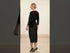 Rochie catifea cu broderie florala LP147