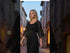 Rochie dantelă bumbac negru - LP231R