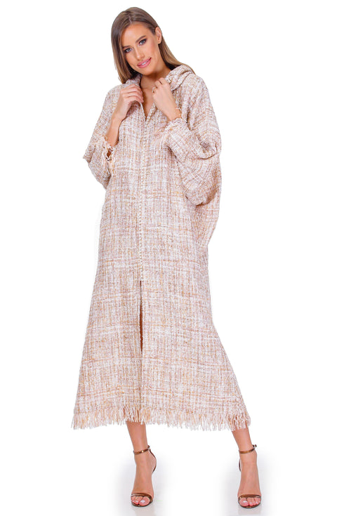 Rochie lana cu nasturi din perle Liza Panait Liza Panait Online Boutique