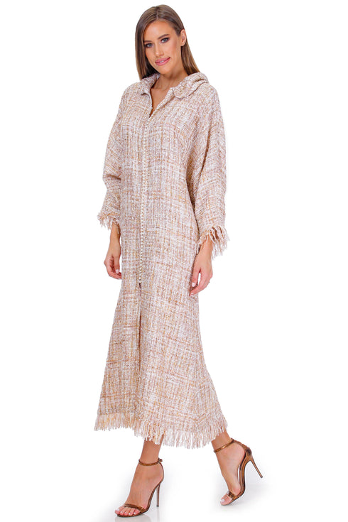 Rochie lana cu nasturi din perle Liza Panait Liza Panait Online Boutique