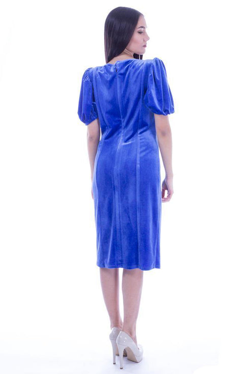 Rochie catifea cu broderie Liza Panait Liza Panait Online Boutique