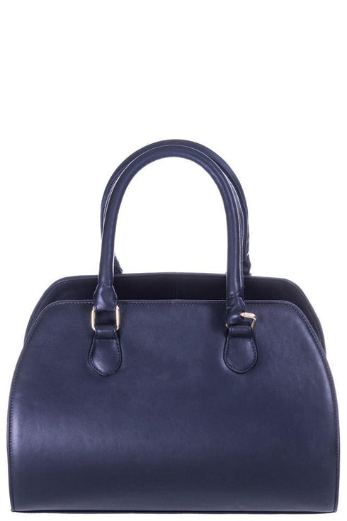 Poseta piele neagra brodata Liza Panait Liza Panait Online Boutique