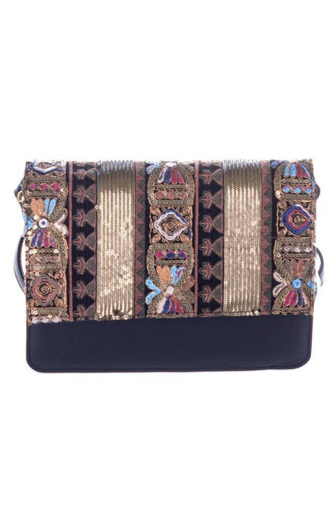 Poseta piele cu dantela Liza Panait Liza Panait Online Boutique