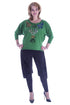 Bluza tricot cu broderie Liza Panait Liza Panait Online Boutique