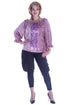 Bluza catifea cu broderie Liza Panait Liza Panait Online Boutique