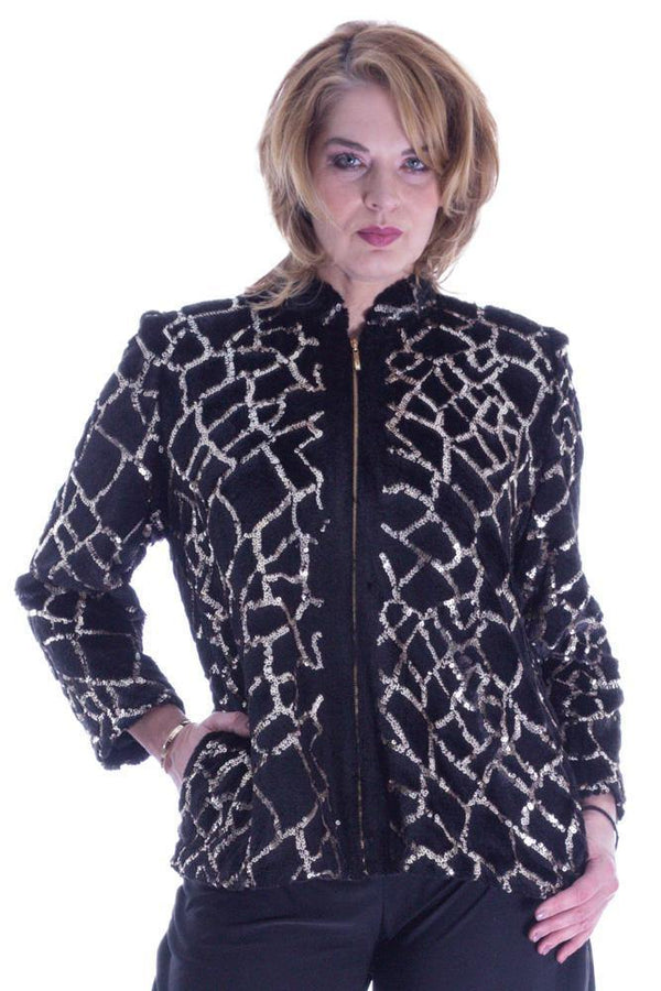 Jacheta blanita ecologica Liza Panait Liza Panait Online Boutique