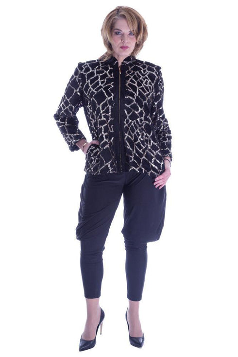 Jacheta blanita ecologica Liza Panait Liza Panait Online Boutique