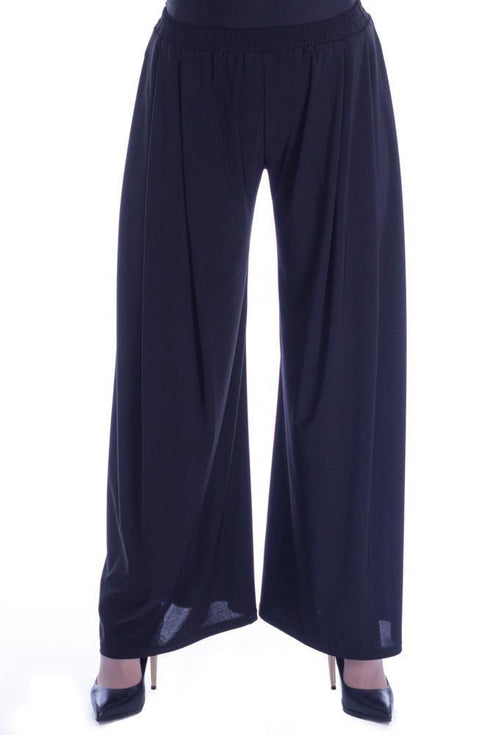 Pantaloni jerse negri Liza Panait Liza Panait Online Boutique