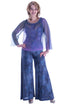 Bluza tul pictat cu broderie Liza Panait Liza Panait Online Boutique
