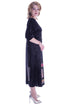 Rochie catifea pictata manual Liza Panait Liza Panait Online Boutique