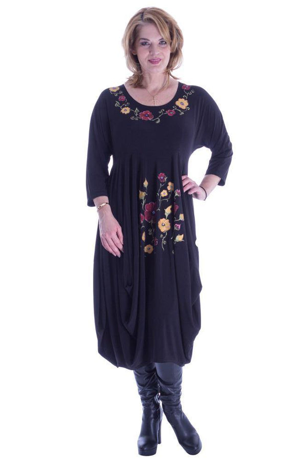 Rochie jerse pictata manual Liza Panait Liza Panait Online Boutique