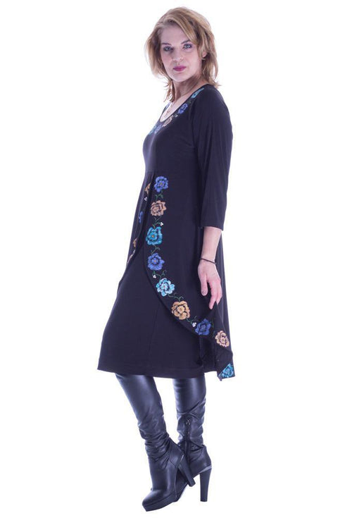 Rochie jerse pictata manual Liza Panait Liza Panait Online Boutique