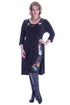 Rochie jerse pictata manual Liza Panait Liza Panait Online Boutique