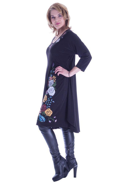 Rochie jerse pictata manual Liza Panait Liza Panait Online Boutique