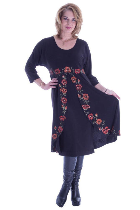 Rochie jerse pictata manual Liza Panait Liza Panait Online Boutique