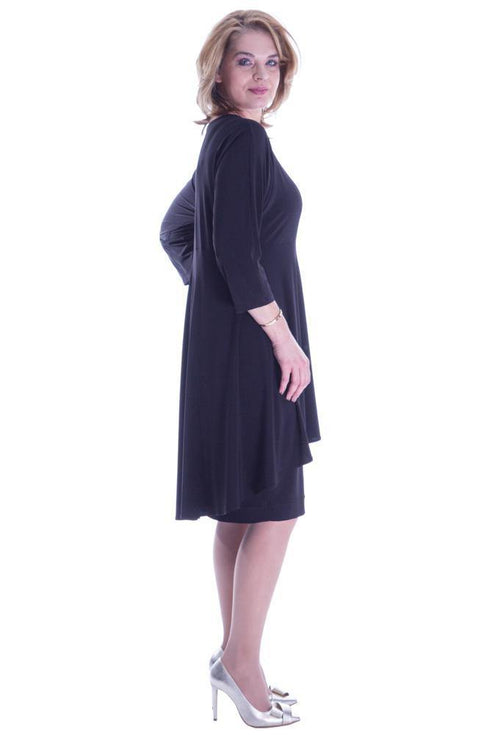 Rochie jerse pictata manual Liza Panait Liza Panait Online Boutique