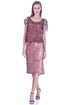 Fusta tricot pictat manual Liza Panait Liza Panait Online Boutique