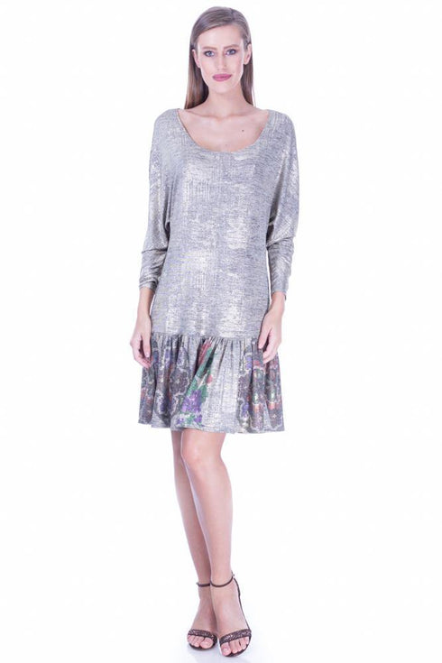 Rochie tricot auriu Liza Panait Liza Panait Online Boutique