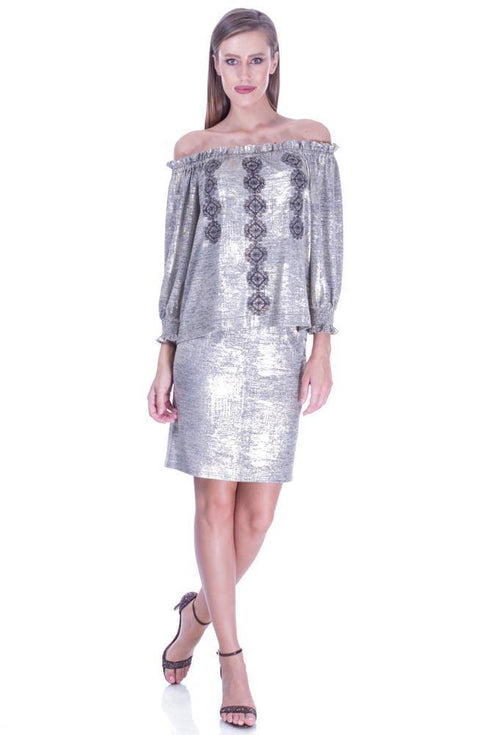 Bluza tricot cu broderie Liza Panait Liza Panait Online Boutique