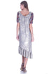 Rochie tricot auriu Liza Panait Liza Panait Online Boutique
