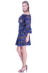 Rochie tul pictata manual Liza Panait Liza Panait Online Boutique