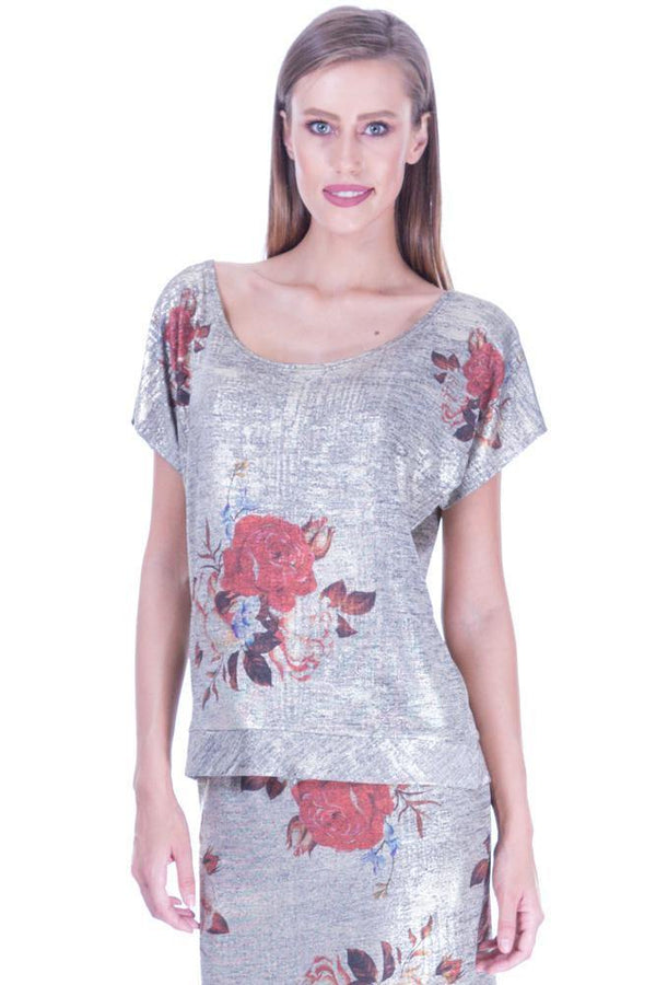 Bluza tricot auriu Liza Panait Liza Panait Online Boutique