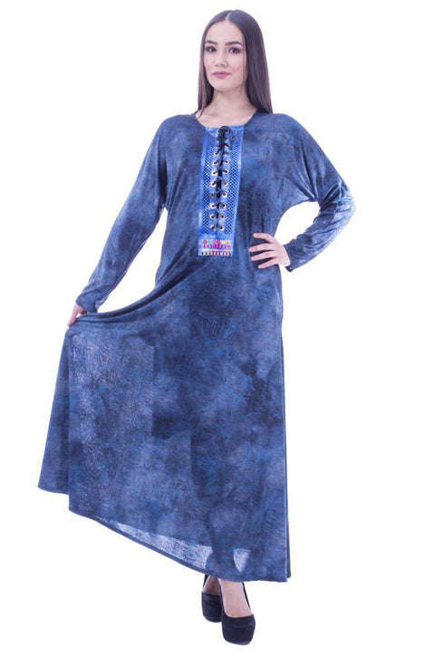 Rochie jerse albastra Liza Panait Liza Panait Online Boutique