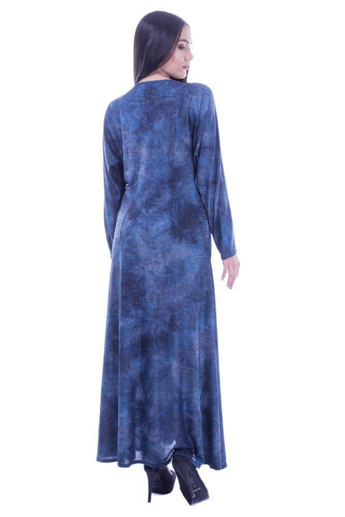 Rochie jerse albastra Liza Panait Liza Panait Online Boutique