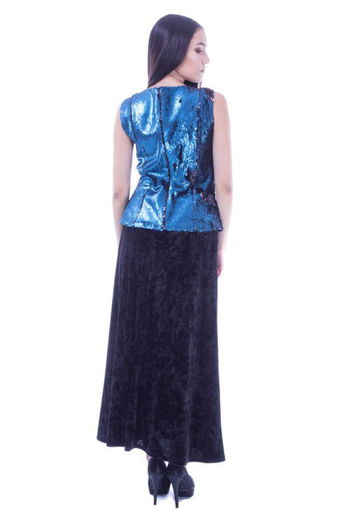 Fusta catifea Liza Panait Liza Panait Online Boutique