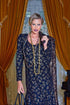 Rochie jerse negru cu aramiu Liza Panait Liza Panait Online Boutique