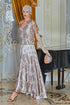 Rochie tull bej cu paiete Liza Panait Liza Panait Online Boutique