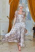 Rochie tull bej cu paiete Liza Panait Liza Panait Online Boutique