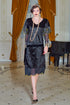 Rochie catifea cu broderie Liza Panait Liza Panait Online Boutique