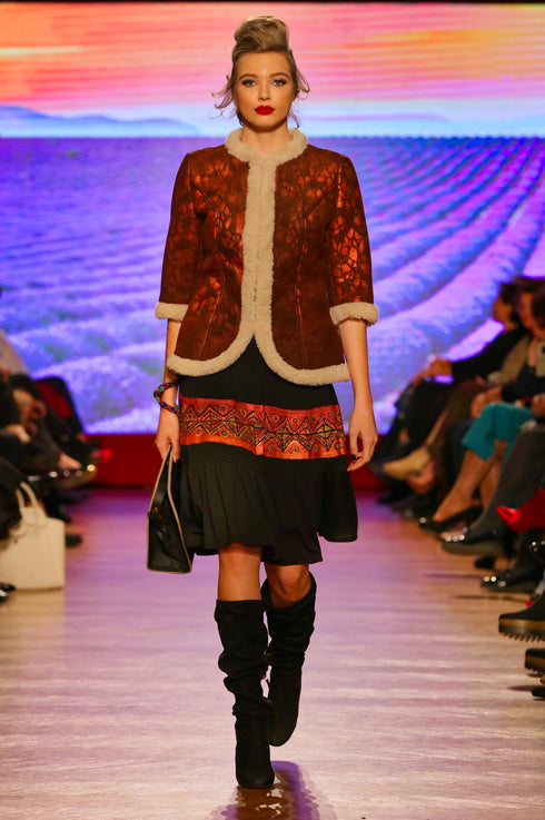 Fusta jerse neagra M-12