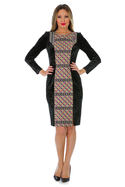 Rochie de catifea M-55